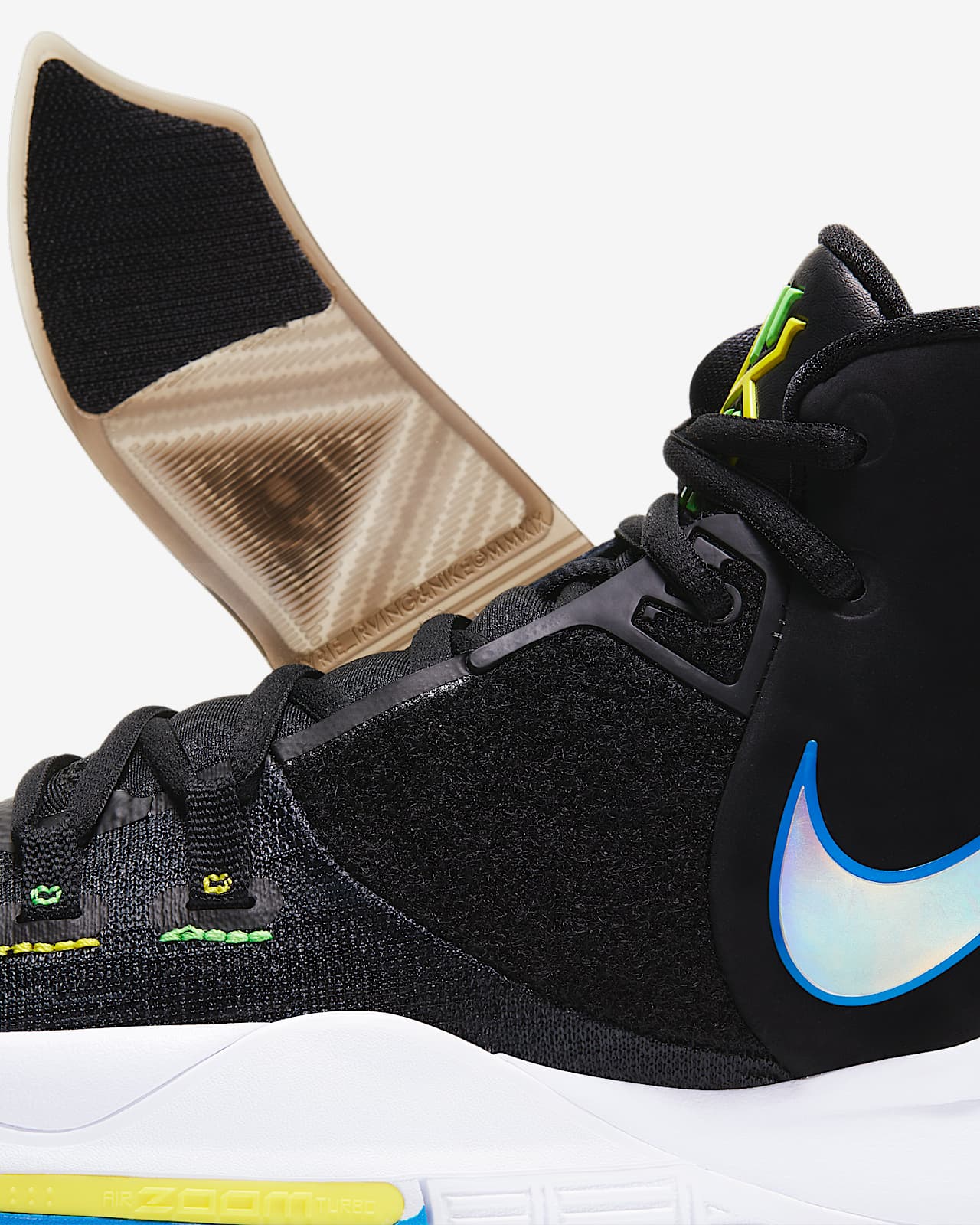 kyrie 6 shutter shades on feet